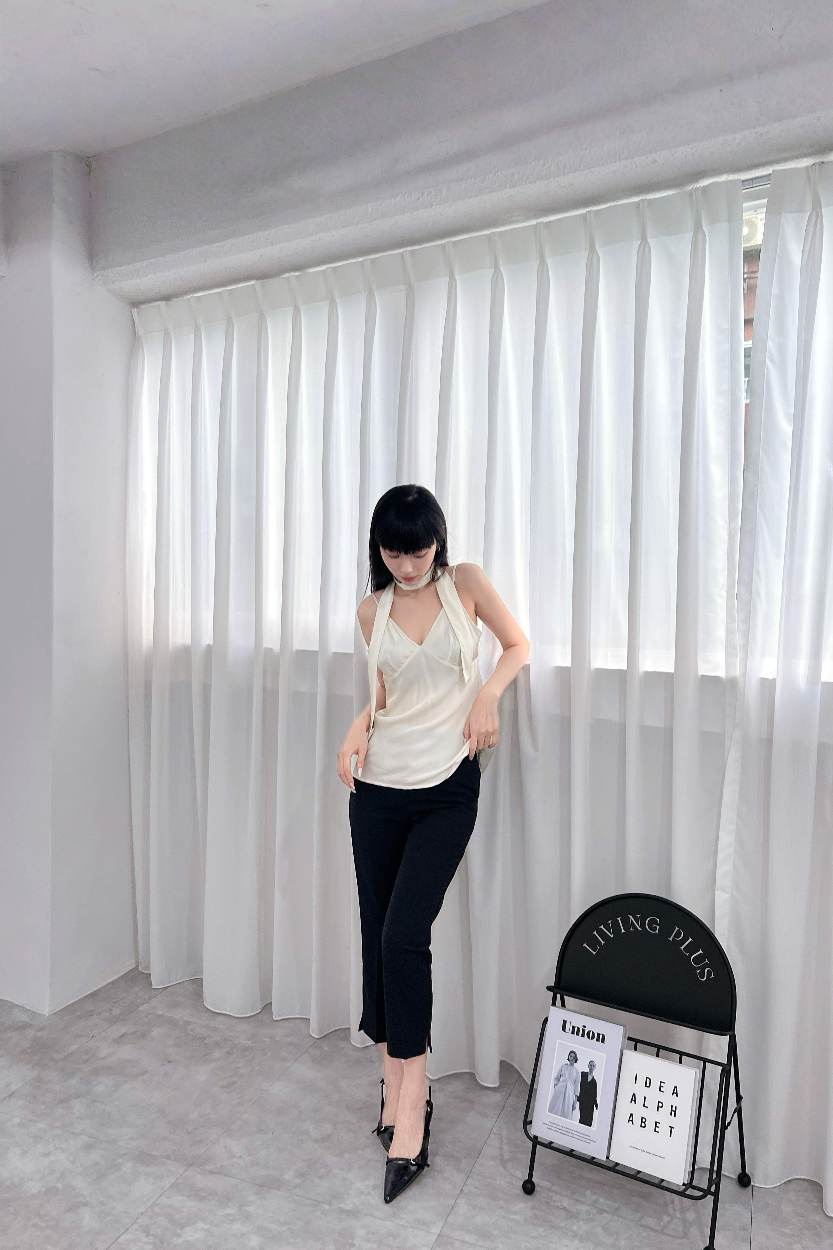 經典七分西裝褲