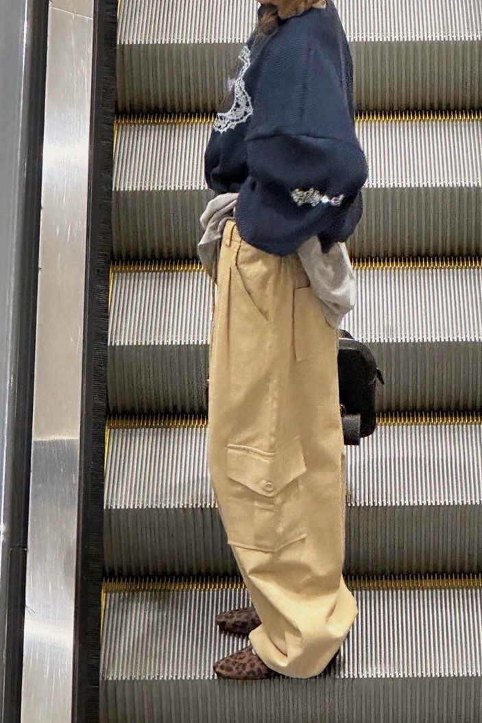 完美版型抽繩工作褲