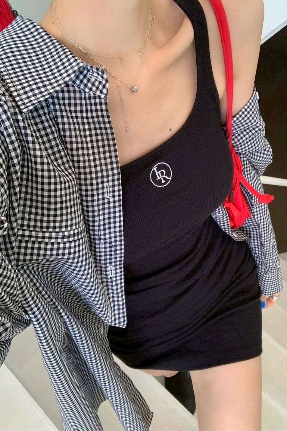 好身材抓皺BraT背心短洋