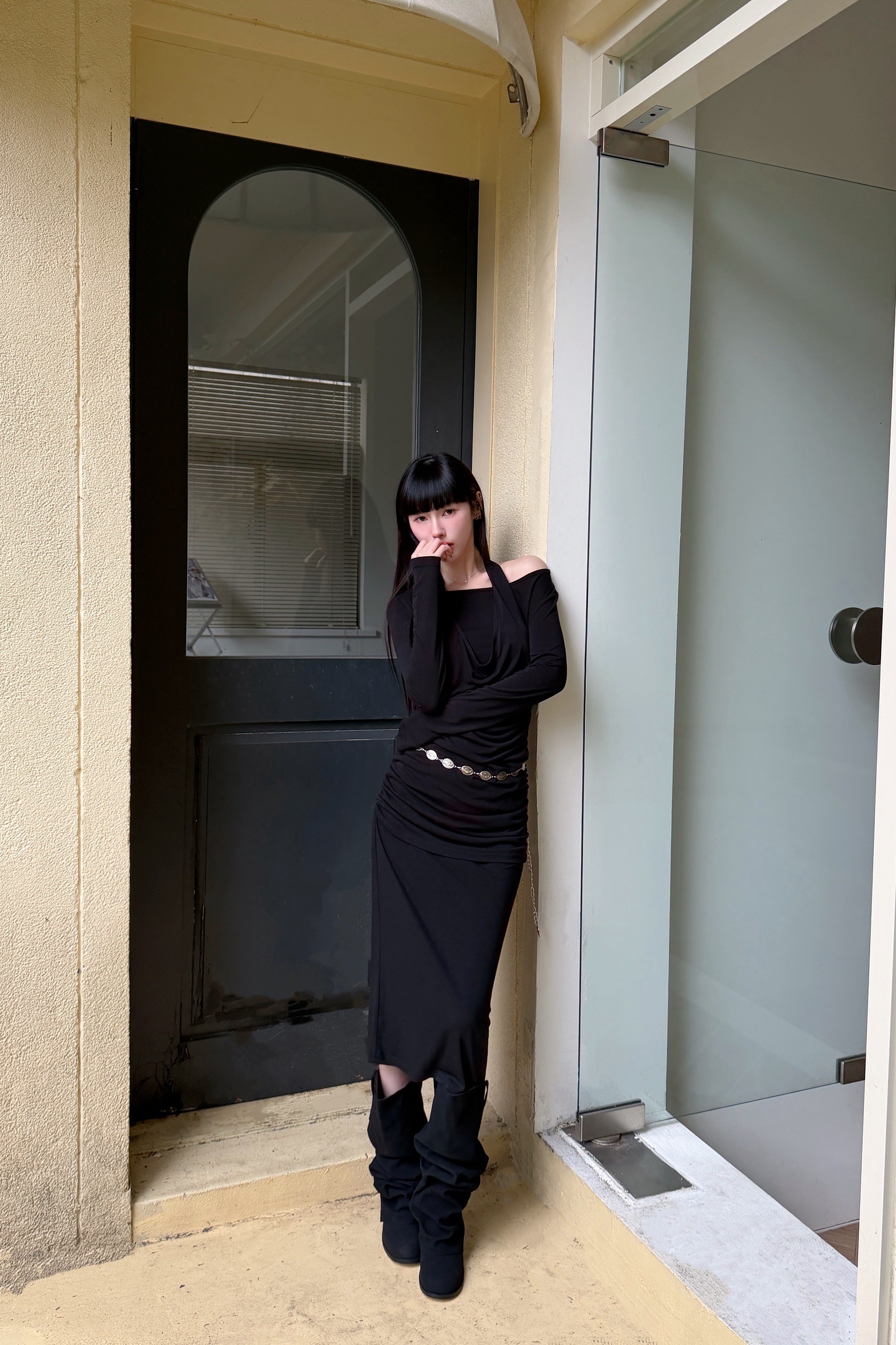 個性女孩層次感長洋