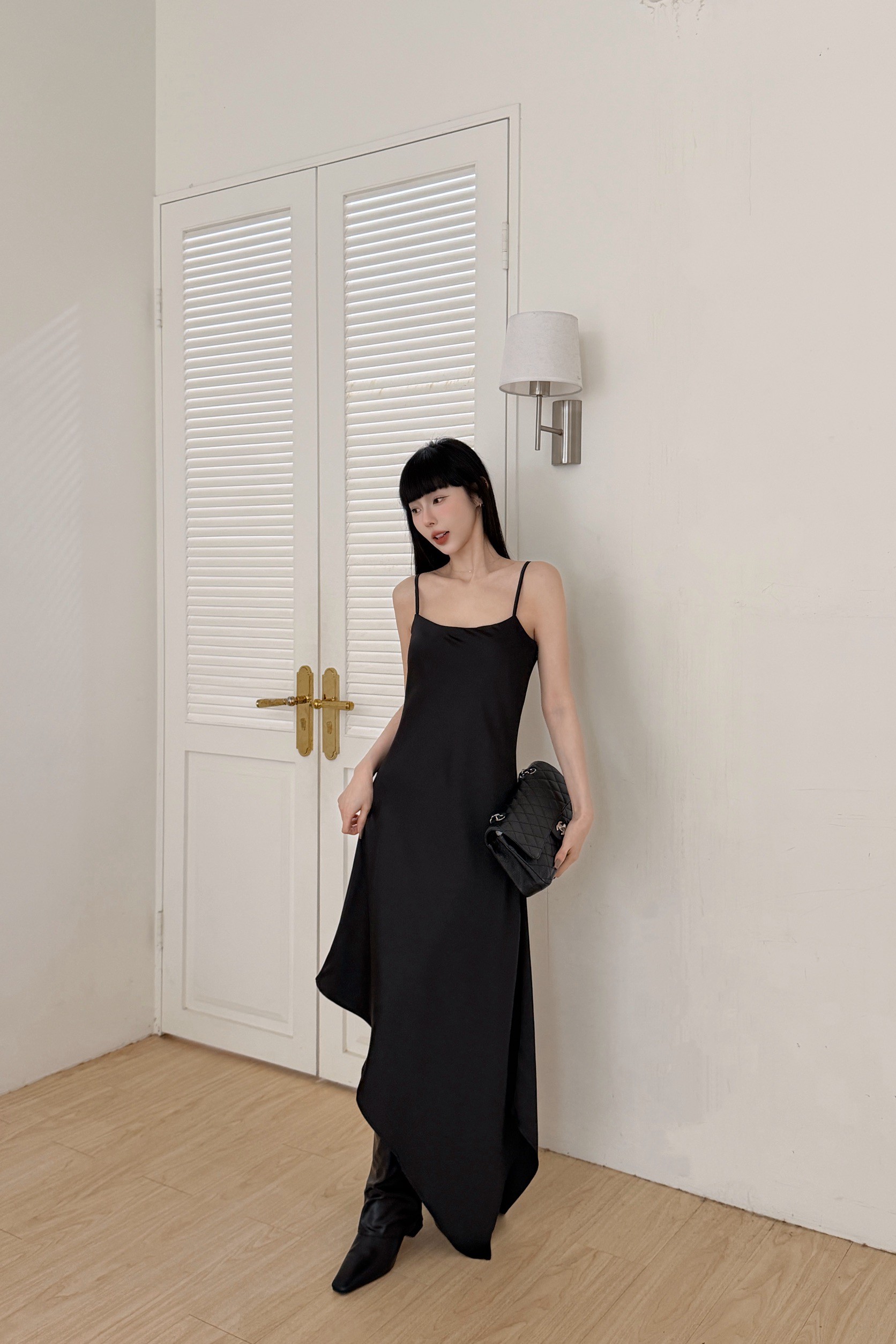 不對稱設計光澤長洋