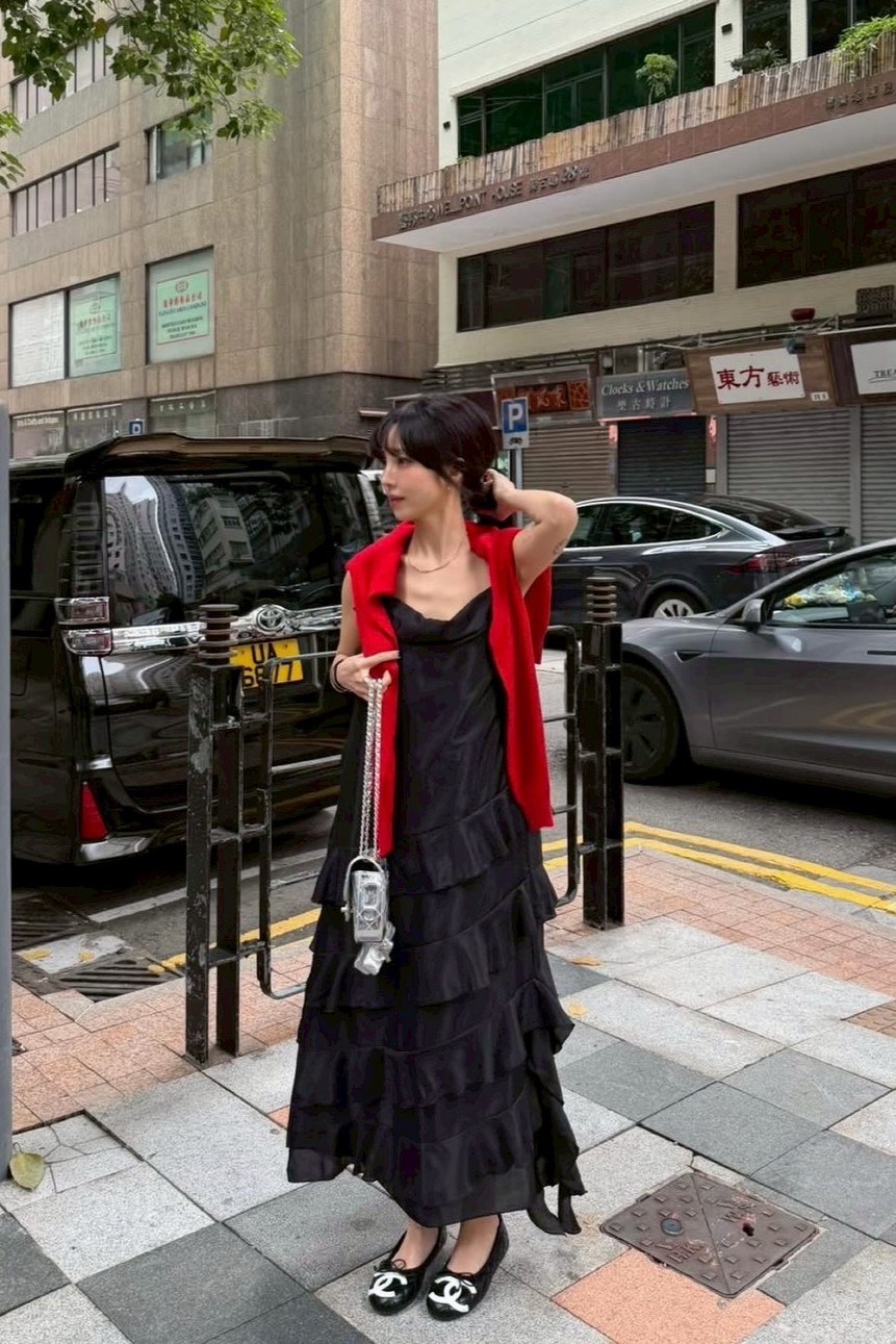 絕美層次蛋糕長洋