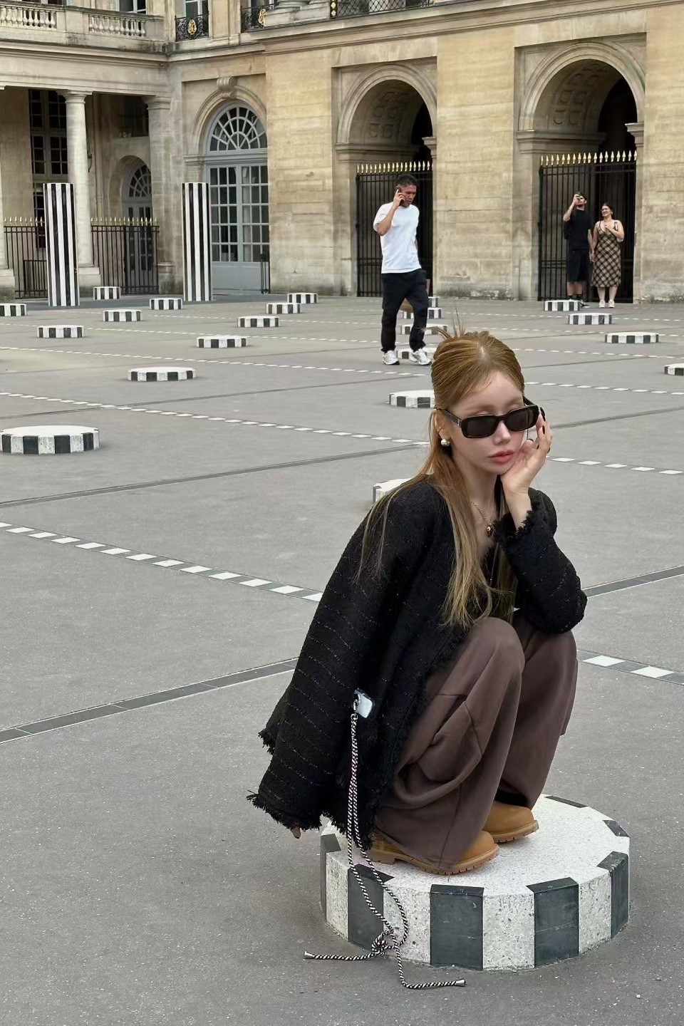 隨興抽鬚感小香外套