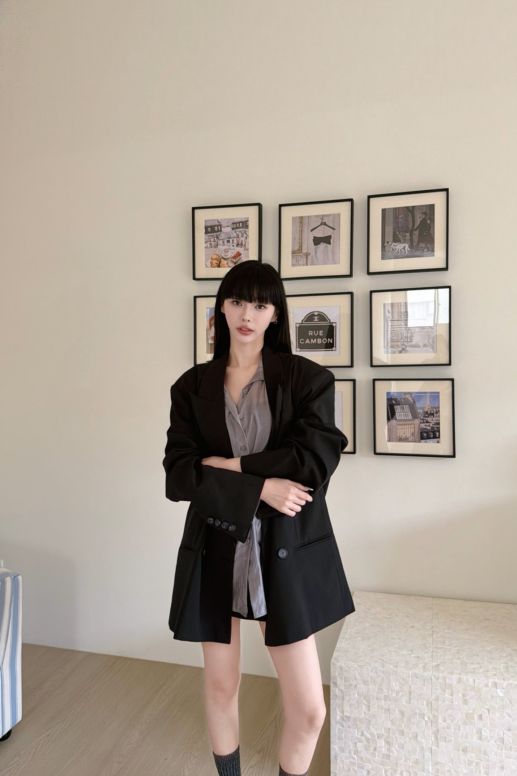 歐膩挺版西裝外套