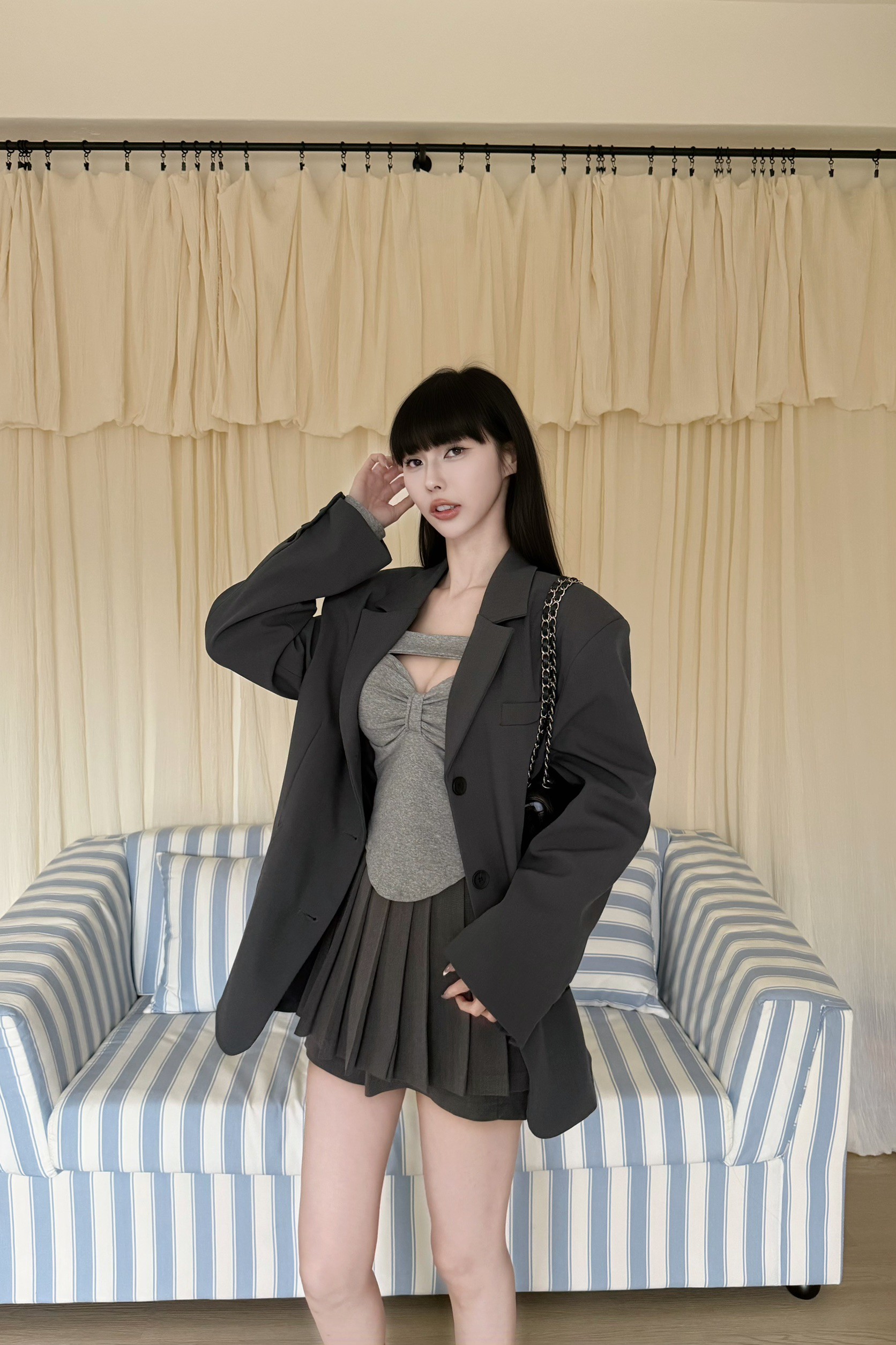 歐膩挺版西裝外套