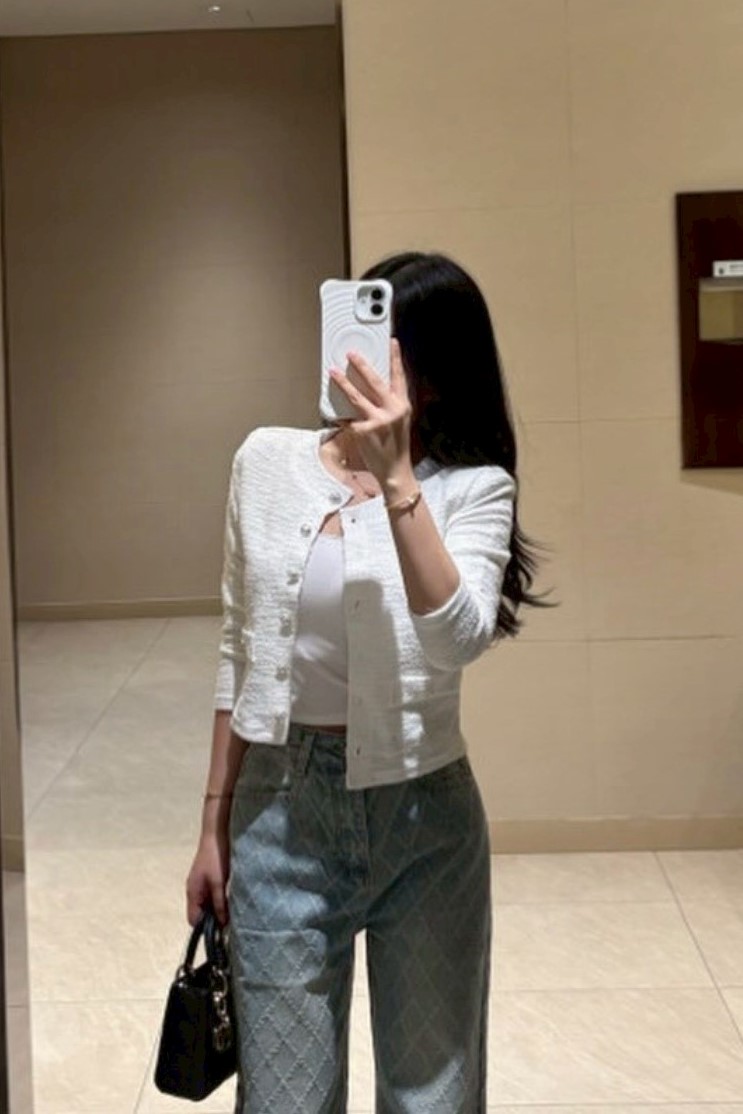 春日薄料小香外套