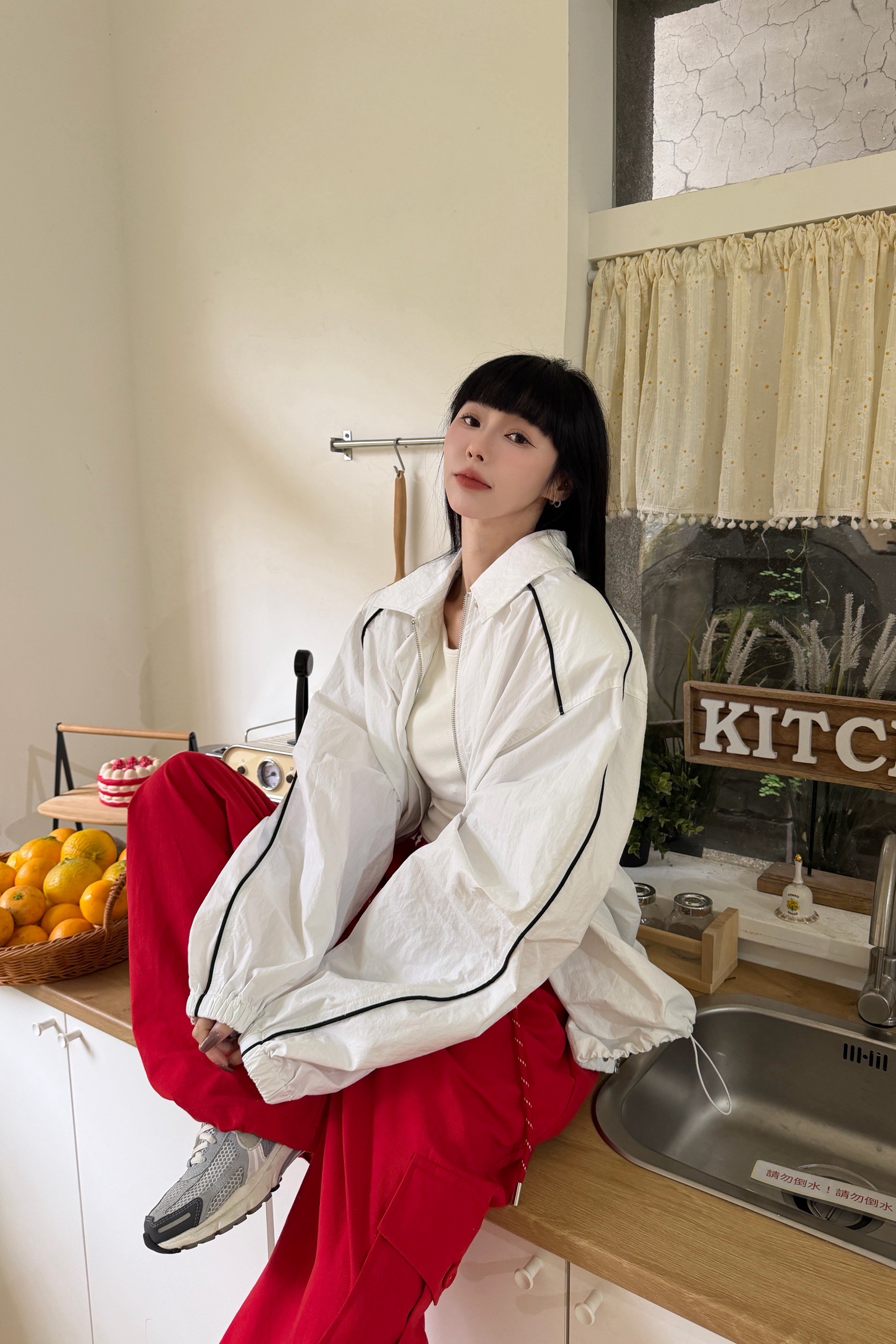 oversize運動外套