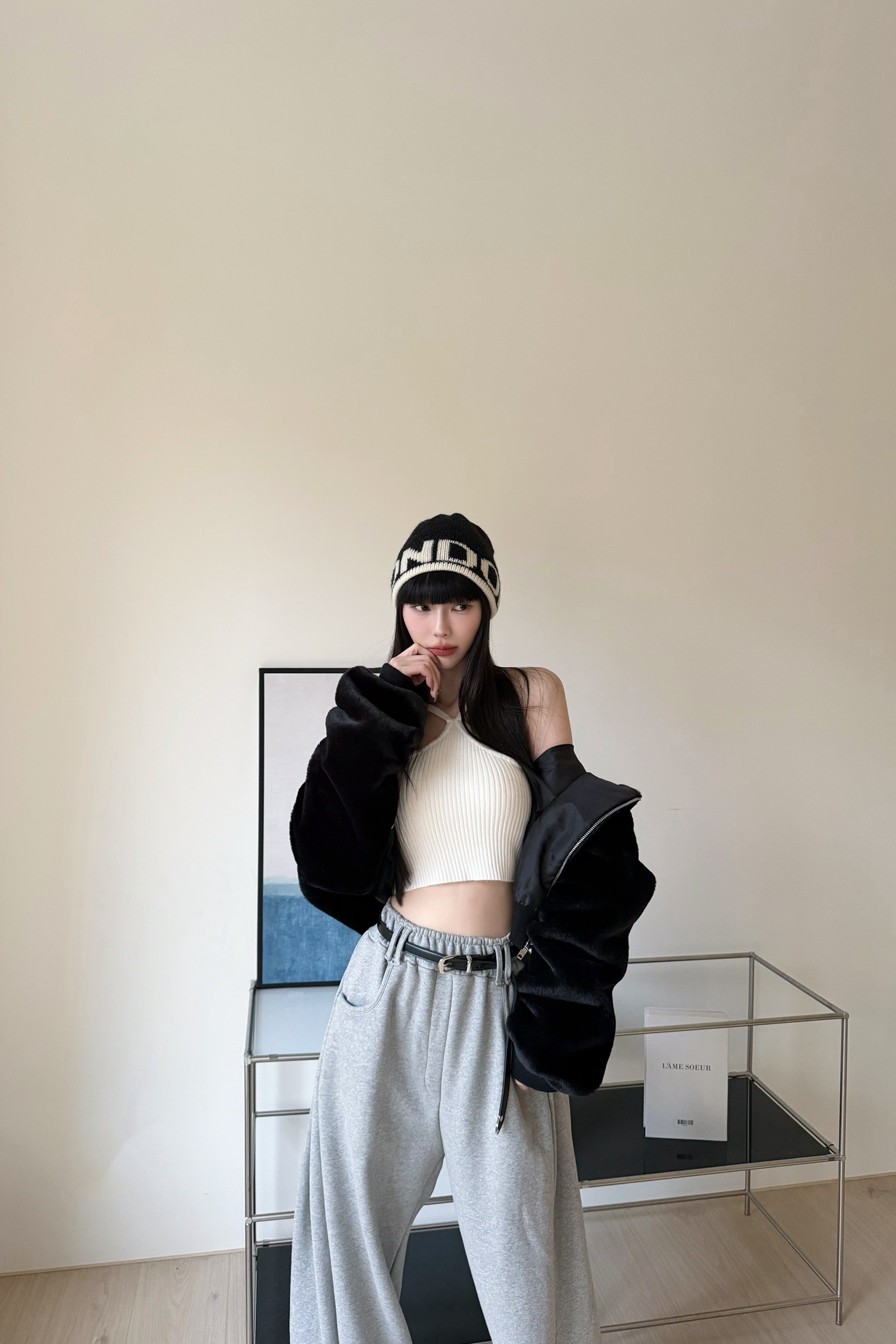 暖呼呼毛毛連帽外套