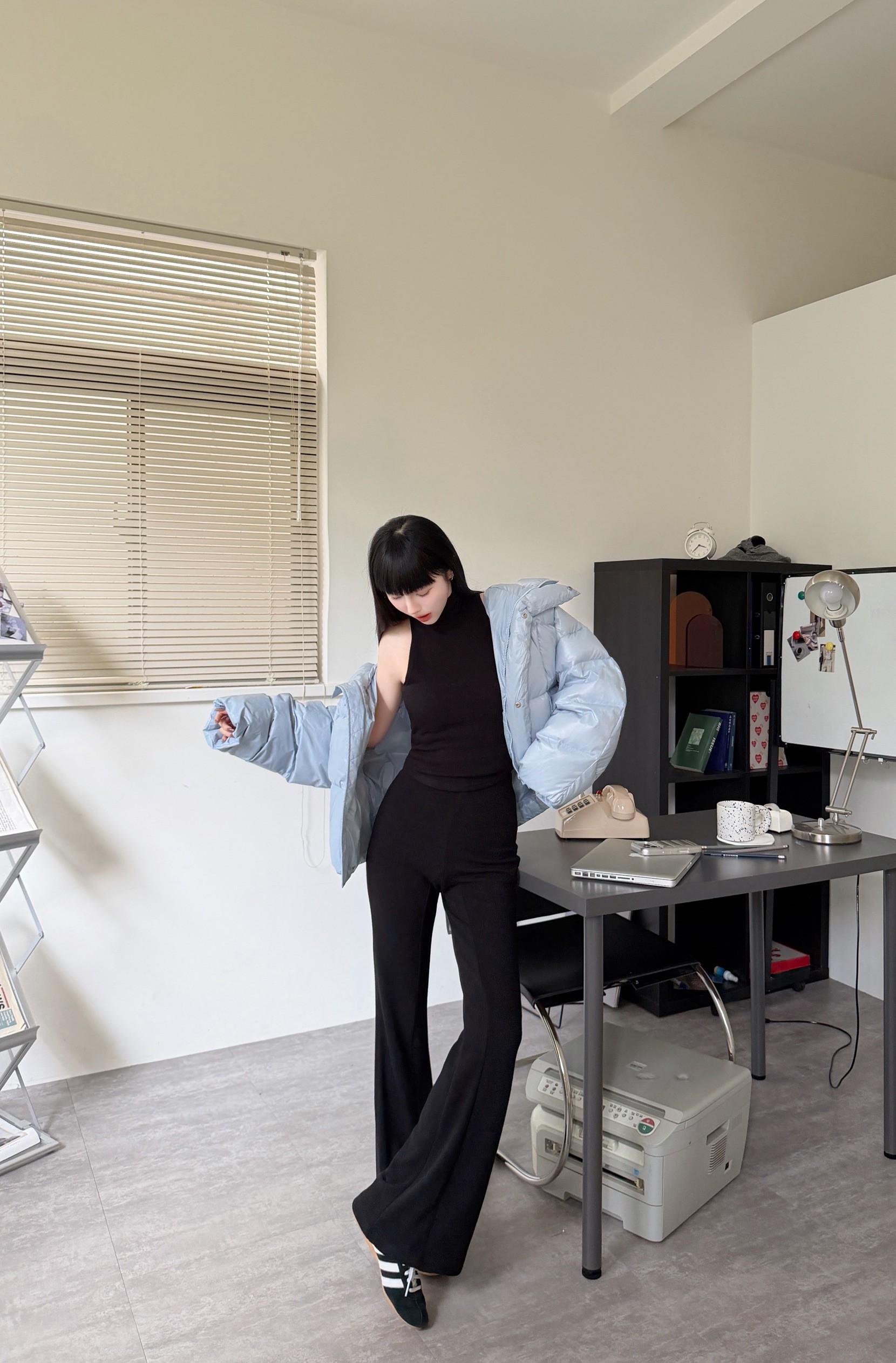 好身材立領背心