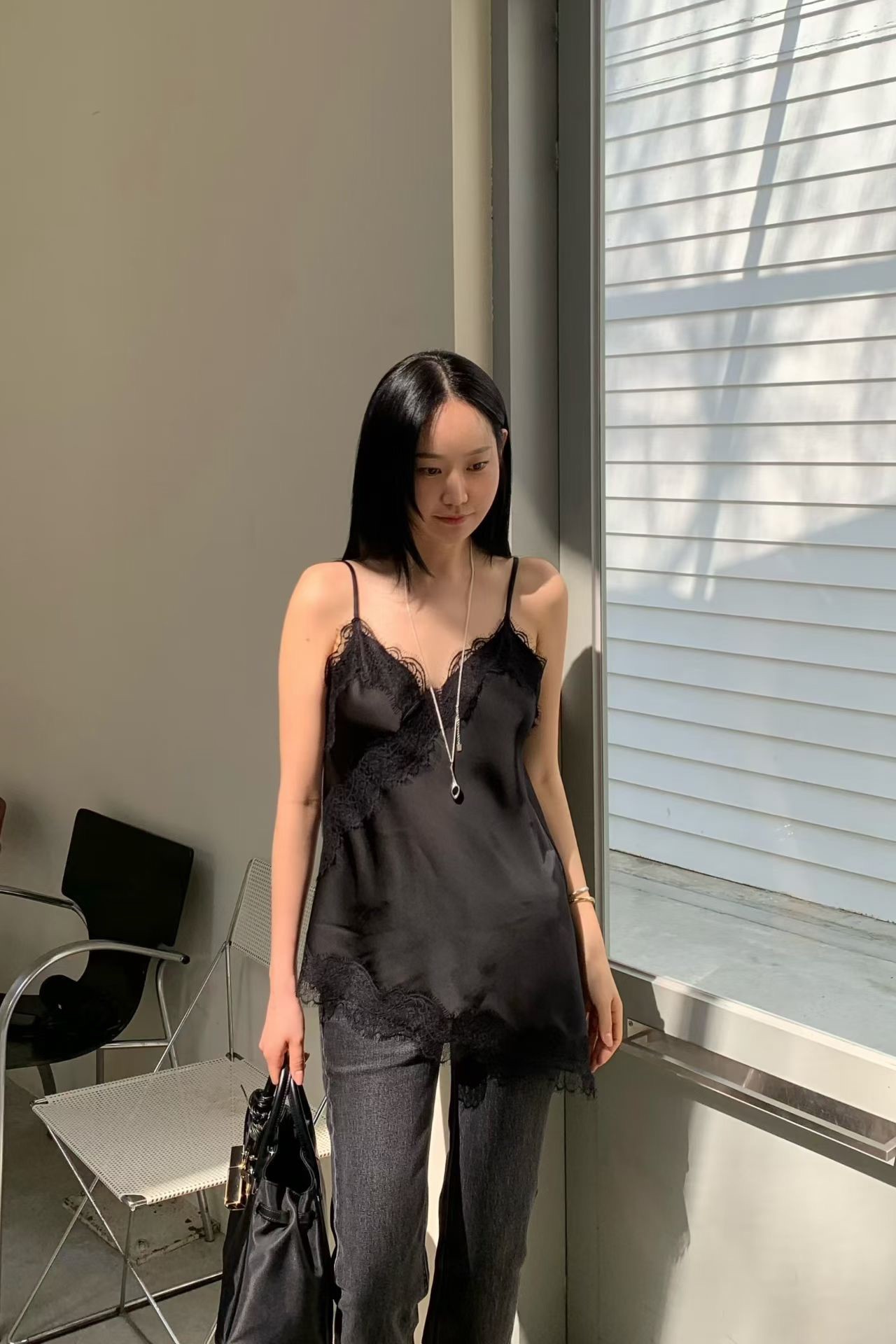 質感蕾絲背心
