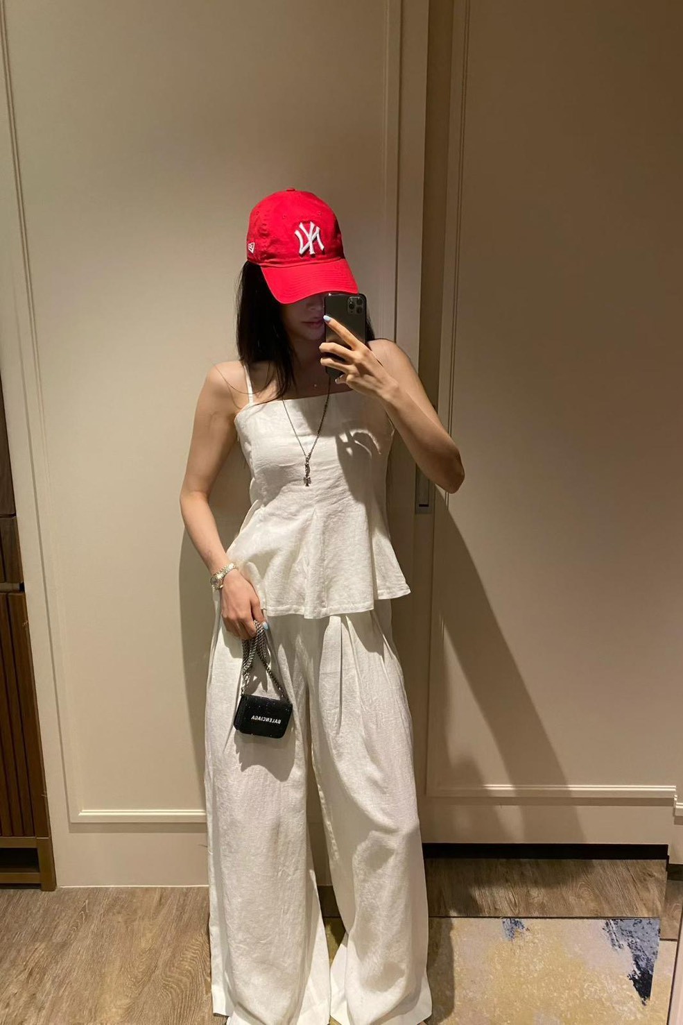 高級度假顯瘦棉麻背心