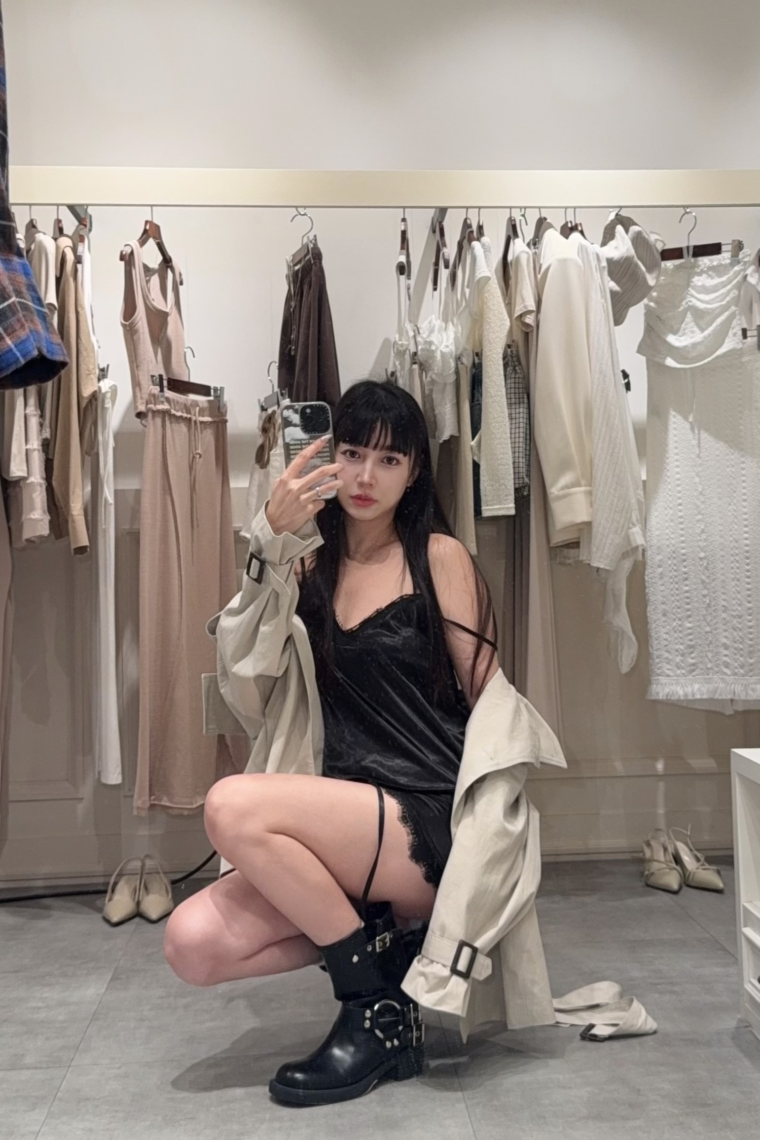 小性感質感蕾絲背心