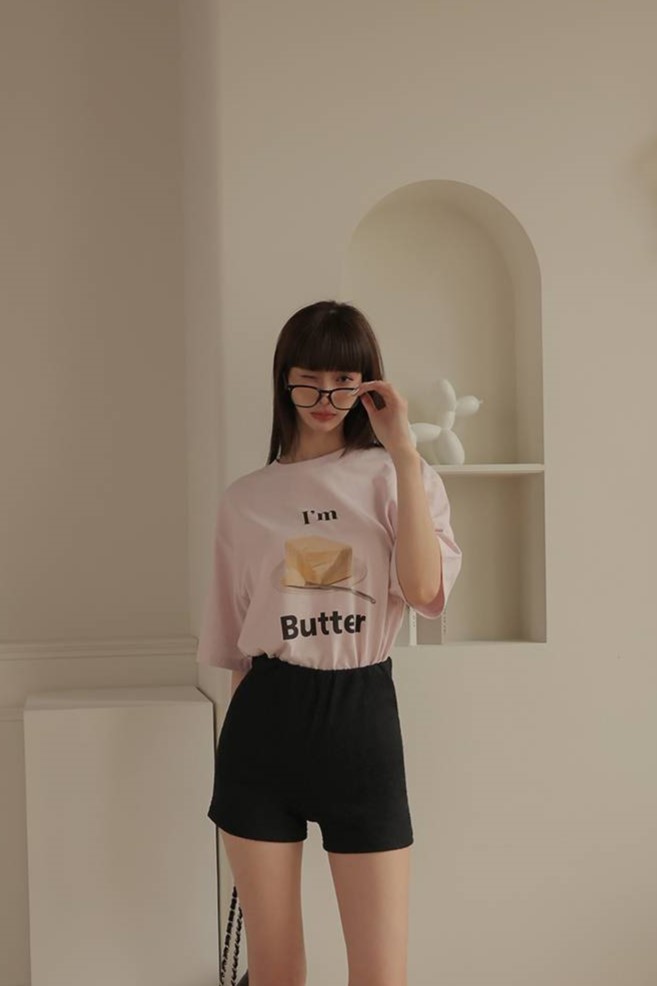 舒適BUTTER奶油T