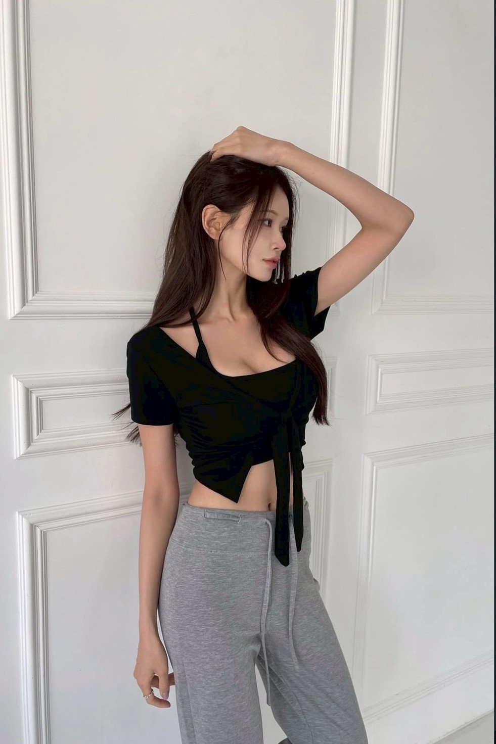 小性感兩件式brat美背上衣