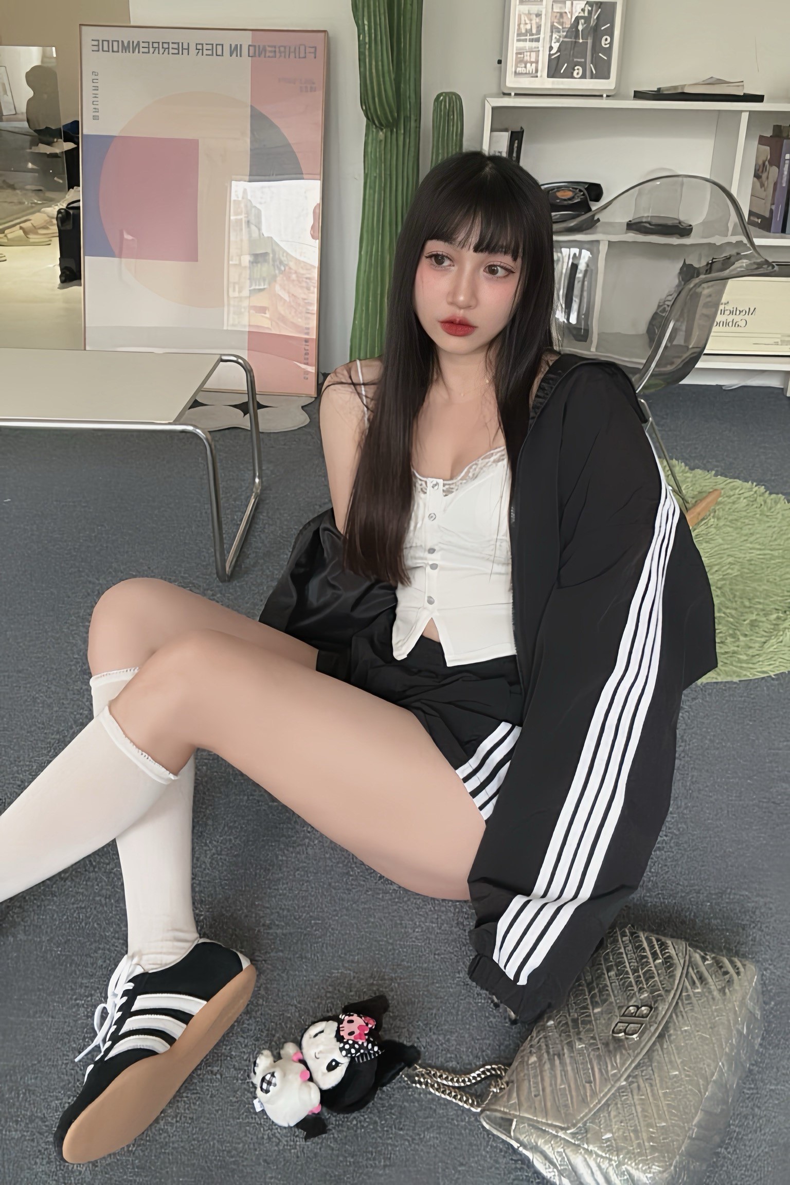 包色款小性感蕾絲BraT