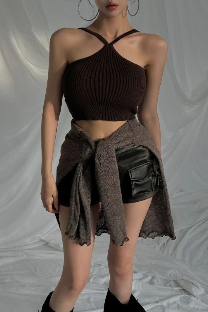 舒適包色坑條Brat